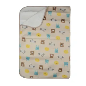 Animals Diaper Changing Sheet (Imported)
