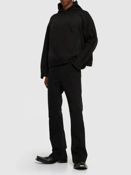 Balenciaga   Flared cotton denim jeans 