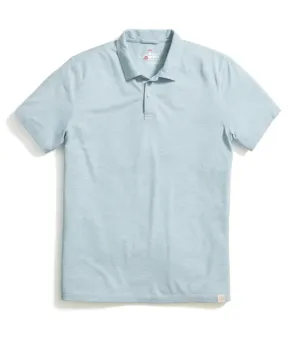 Cotton Pique Polo - China Blue