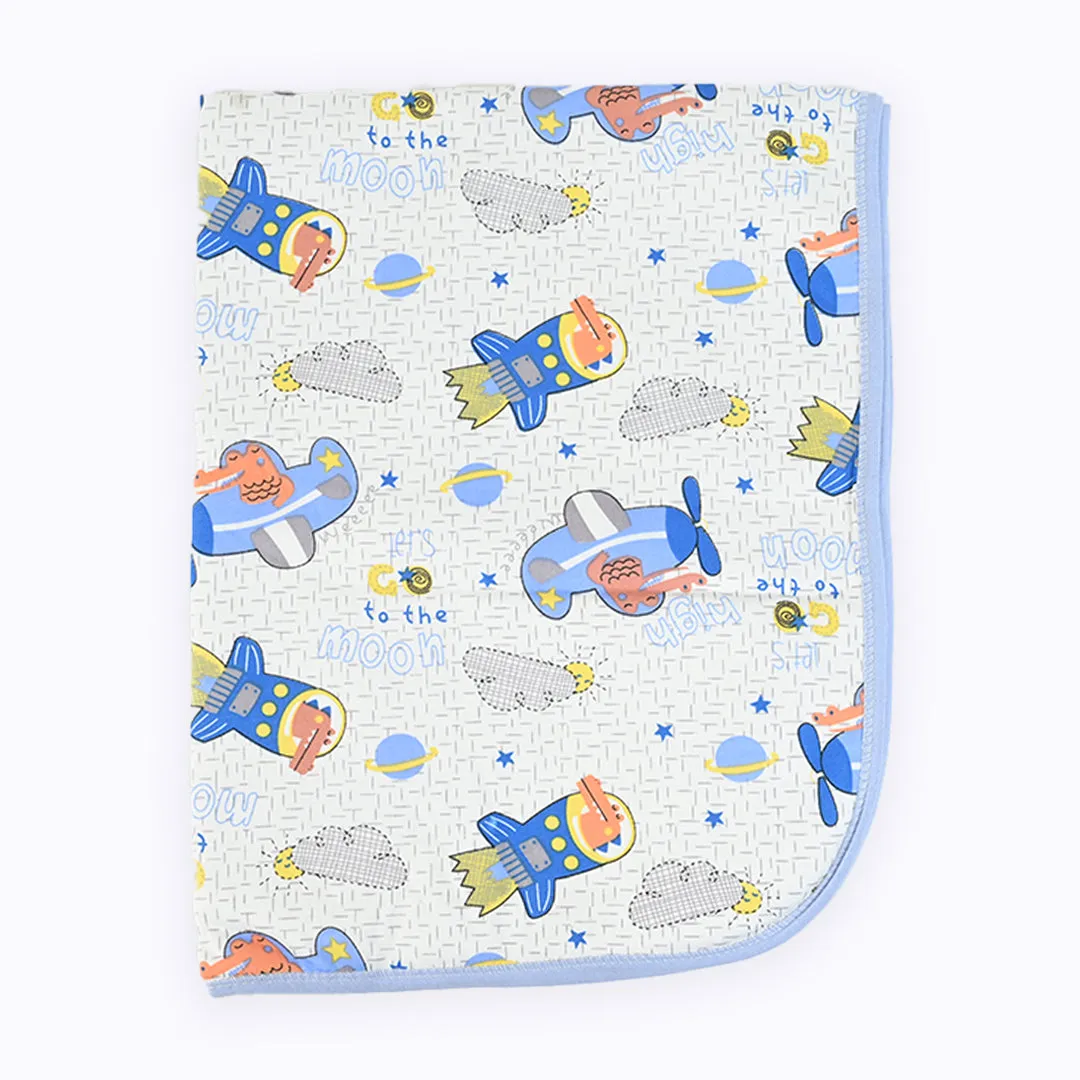 Croc On The Moon Diaper Changing Sheet