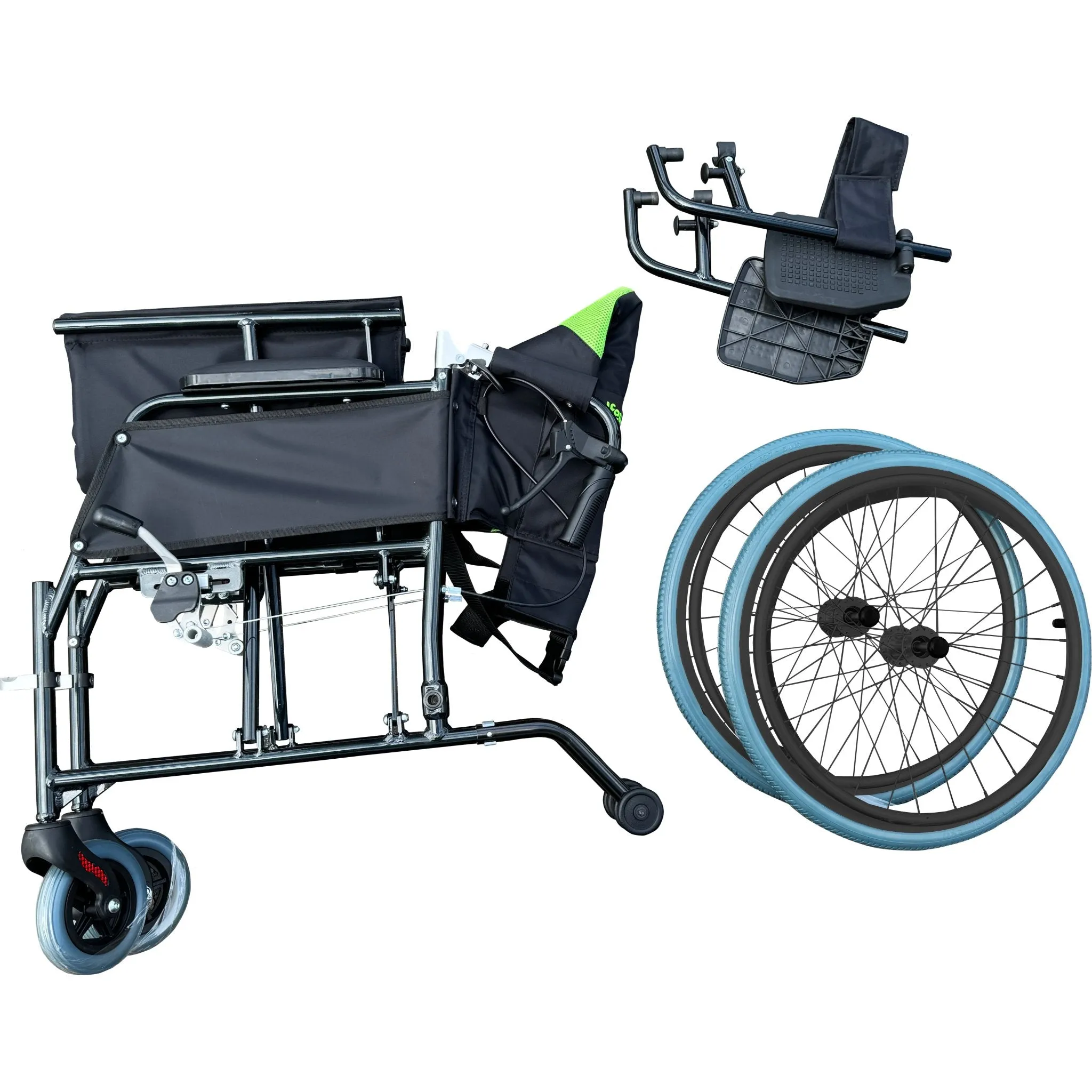 Goldfern Lightweight Manual Wheelchair – 10.6kg, Self-Propelling & Lightweight
