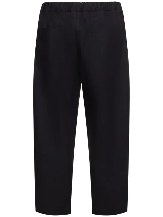 Jil Sander   Relaxed fit cotton pants 