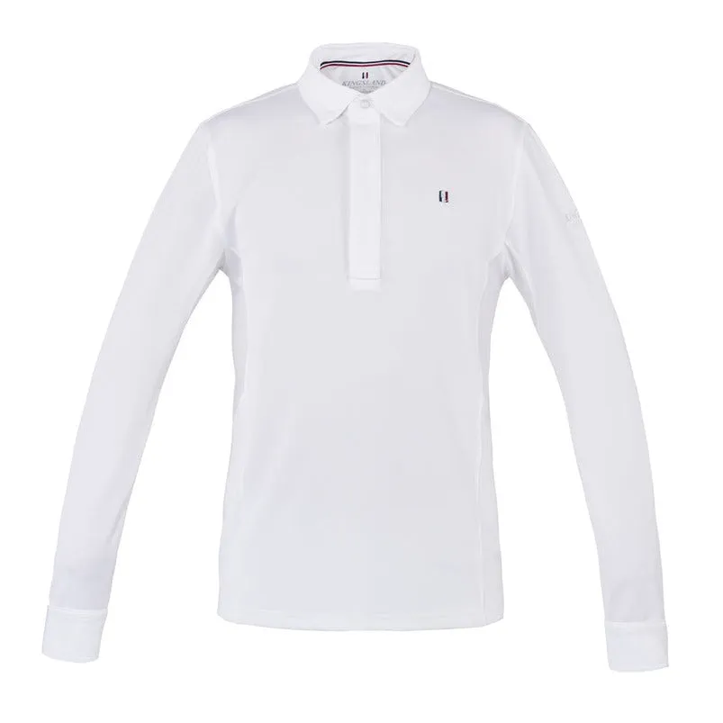 Kingsland Classic Pique Long Sleeve Show Shirt - Mens