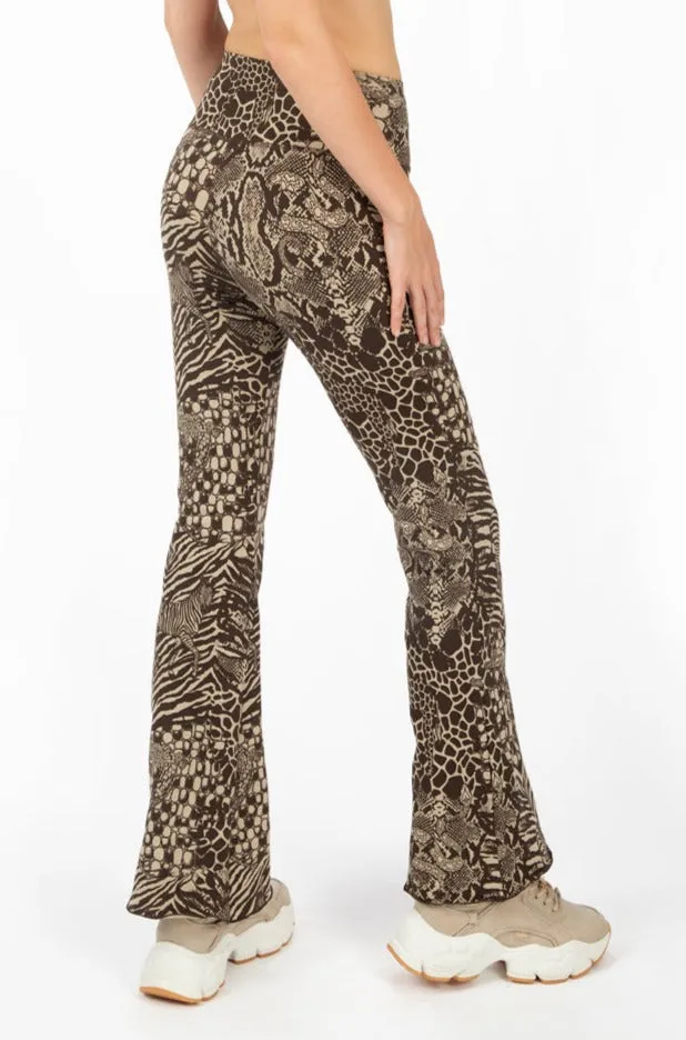 Wild Flares - Cream Brown